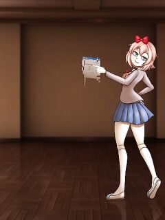 [Metachoke] Sayori's booby madness (DDLC)