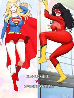 [Mezzo] Supergirl and Spiderwoman