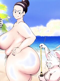 [BitterCream] ChiChi x Oolong (Dragon Ball)