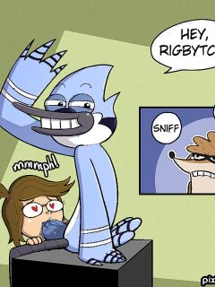 [Garabatoz] Cucking Rigby (Regular Show)