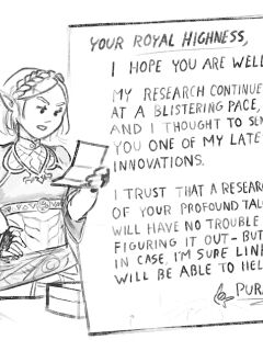 [Calamari Cakes] Princess Zelda: Purah's Gift (Tears of the Kingdom)