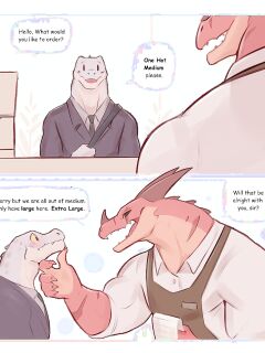 [Wolfanine] One Large Please (OC)