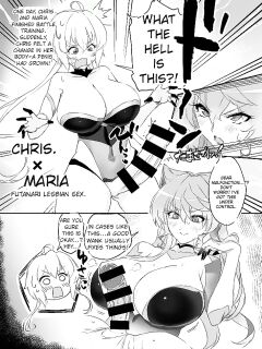 [Hotel Negresco (Negresco)] Futa Chris x Maria Ecchi Manga (Senki Zesshou Symphogear)