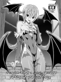 [ajisaidenden (Kawakami Rokkaku)] a copybon about a certain succubus sucking out your life force (Darkstalkers)