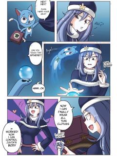 [TSFSingularity (Tobias Wheller)] Happy takes over Juvia's body! (Fairy Tail)