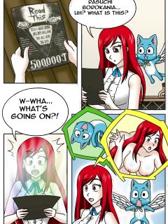 [TSFSingularity (SMartDrawings)] One "Happy" Erza! (Fairy Tail)