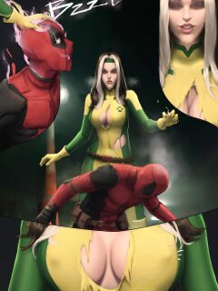 [TSFSingularity (CunCyun)] Gone Rogue! (Marvel Comics)