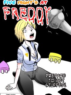 [Okamisaga] A Night At Freddy Jizzbear (Five Nights At Freddy's)