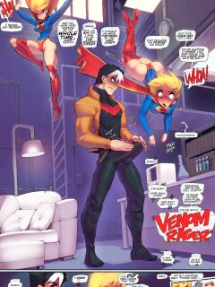 [Fred Perry] Red Hood x Supergirl - Venom Rager HD (DC)