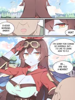 [Poyeop] Amber (Genshin Impact) [Shiro Translation]