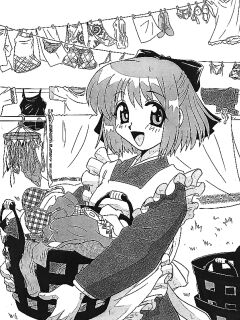 [Uni Laboratory] Kohaku no Sentaku Daisakusen! | Kohaku's Great Laundry Plan! (Tsukihime) [ianuela]