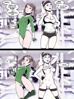 [Dave Cheung] Gym Girls - Annabelle & Hayley