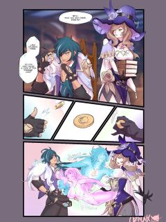 [TSFSingularity (Oznovx)] Flip of a Coin (Genshin Impact)