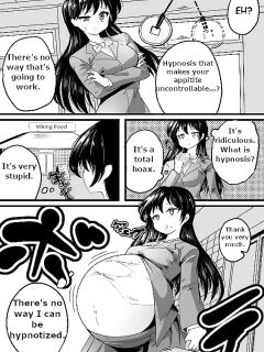 [Kaiga] A girl who gets hypnotized and can't control her appetite