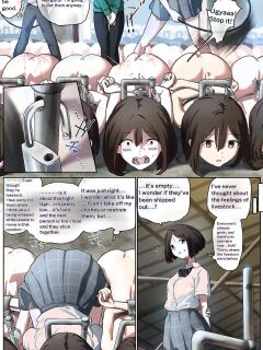 A girl comes to visit a human barn and ends up being switched