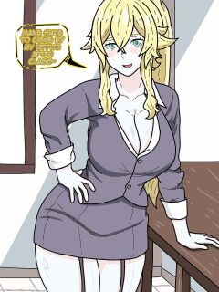 [ApoelaYoshi7] Frederica-Sensei calls for Subaru after class (Re:Zero)