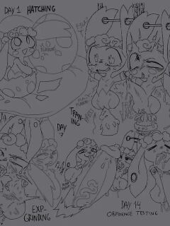 [SinnerPen] Flabébé Eveolution Line Onaholes