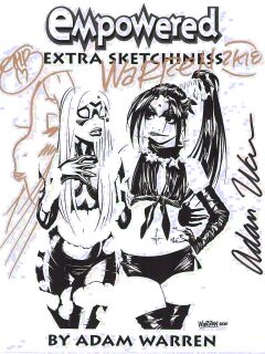 [Adam Warren] Empowered Extra Sketchiness