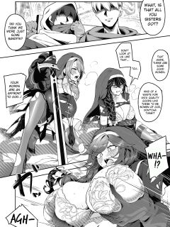 [Semino Hazuki] Nuns Defeated By Bandits - Skeb Request