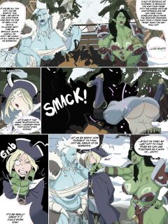 [HoneyBread] World of Warcraft-themed Comic Commission