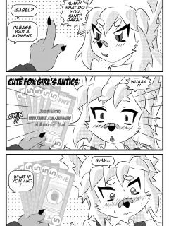 CUTE FOX GIRL'S ANTICS