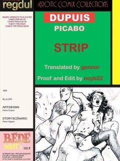[Bédé Adult 278] Pierre Dupuis - Picabo : Strip
