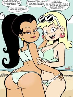 [PlanZ34] Carlota and Leni at the Beach (The Loud House)