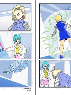 (Atariboy2600) Bulma Hulked Up Android 18