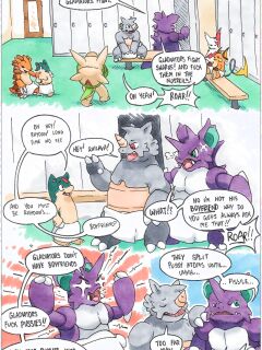 [argonvile] Rhydon/Quilava Comic [Hi-Res]