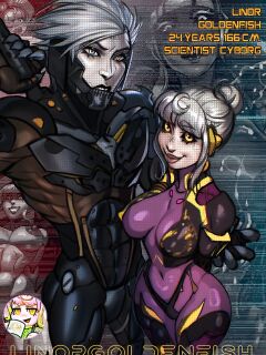 [Linor Goldenfish] She needs your love (and spares⚙️) (OC) (Metal Gear Solid)