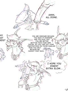 [wolfluffyfly] Rude Food [Ongoing]