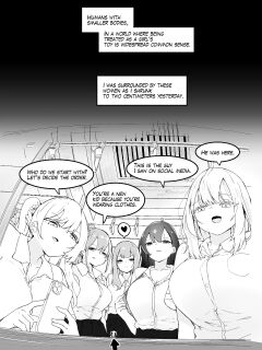 [Marushamo] Surrounded By Girls On The Train [English, Japanese]