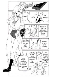 [Kyou Utamaro] Karin Assisting Sensei and Asuna Delivering a Forgotten Item (Blue Archive)