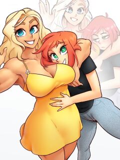 [Nortuet] Nortverse: Tara & Beverly - 4koma Preview