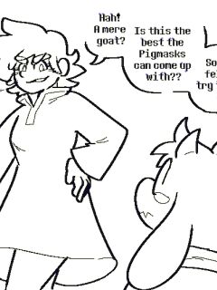 [Ti-Ling] Kumatora and a Goat