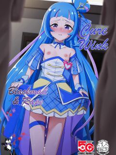 [Toumeiryuu no Margaret (Momoisaki Hayato)] Cure Wink Kyouhaku Ryoujoku (Kimi to Idol PreCure) [English] [CulturedCommissions] [Digital]