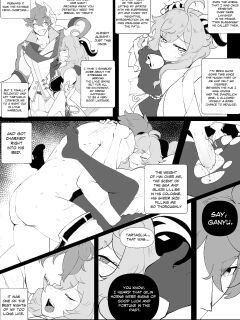 [ThiccwithaQ and others] Tartaglia / Thotgalia [Genshin Impact] Preview