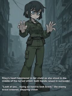 Riley Captured, animated [AI Generated] Preview